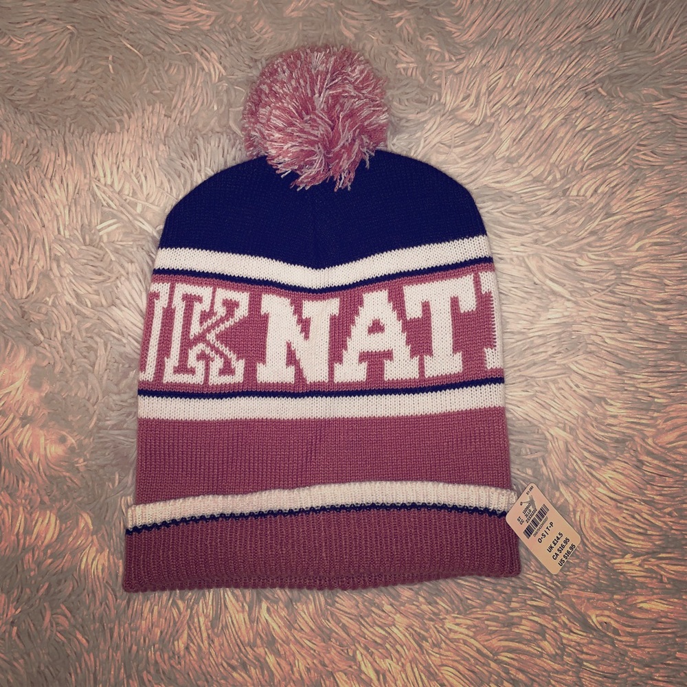 PINK beanie